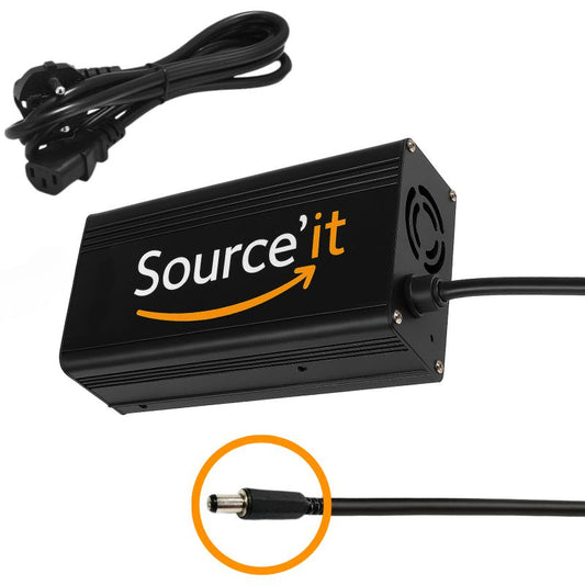 Chargeur Rapide 48V-54,6V 5A Jack 5,5X2.5mm